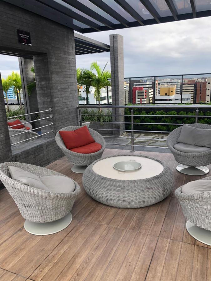 Ponta Verde - Vista Para O Mar Aparthotel Maceió Eksteriør bilde